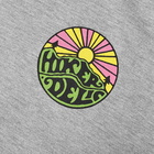 Hikerdelic Men's Original Logo T-Shirt in Grey Marl