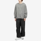 A-COLD-WALL* Men's Facade Crew Sweatshirt in Black Onyx