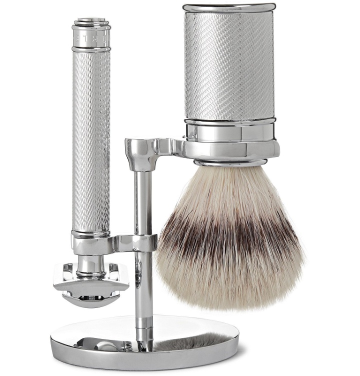 Photo: Mühle - Chrome-Plated Three-Piece Shaving Set - Colorless