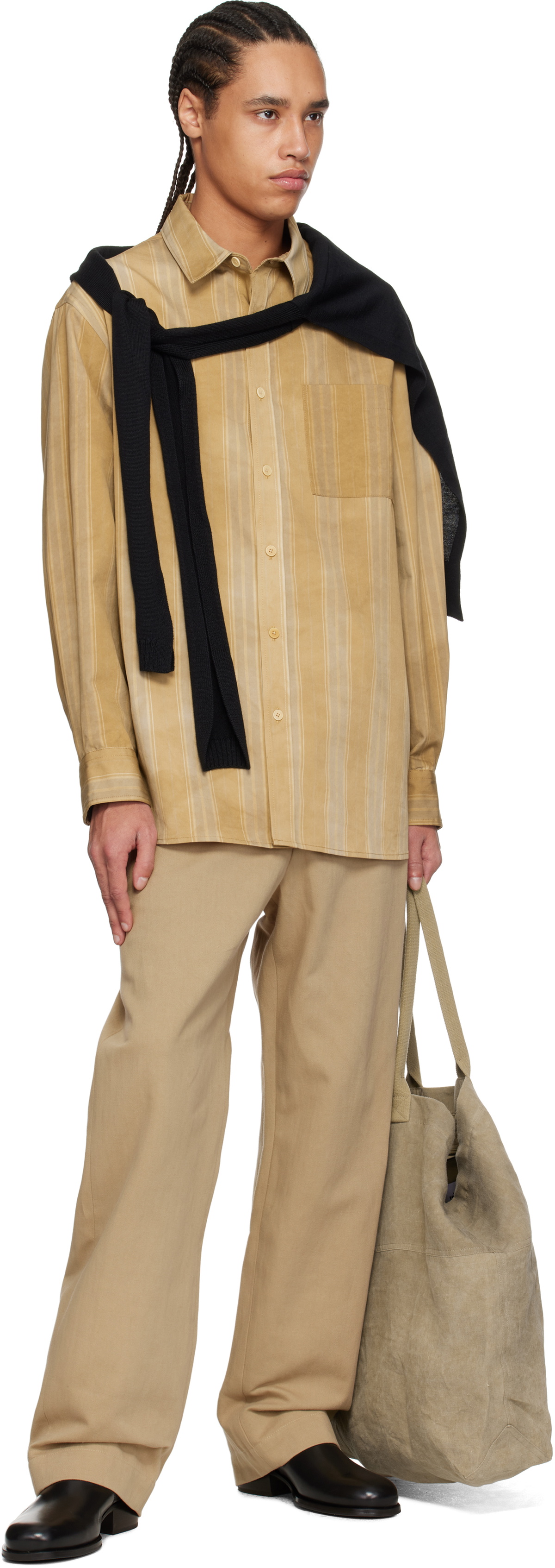 colbo Tan Chinos Trousers