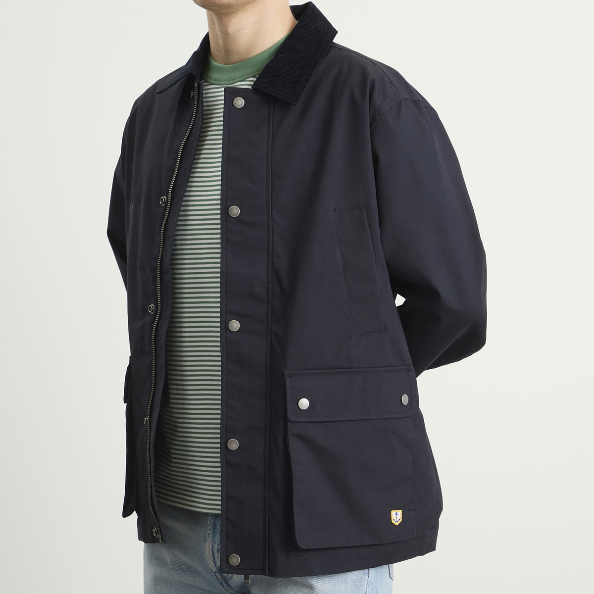 Armor-Lux Men's Hunting Jacket in Rich Navy
