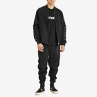 mastermind JAPAN Men's Skull Tape Jersey Track Pants in Black