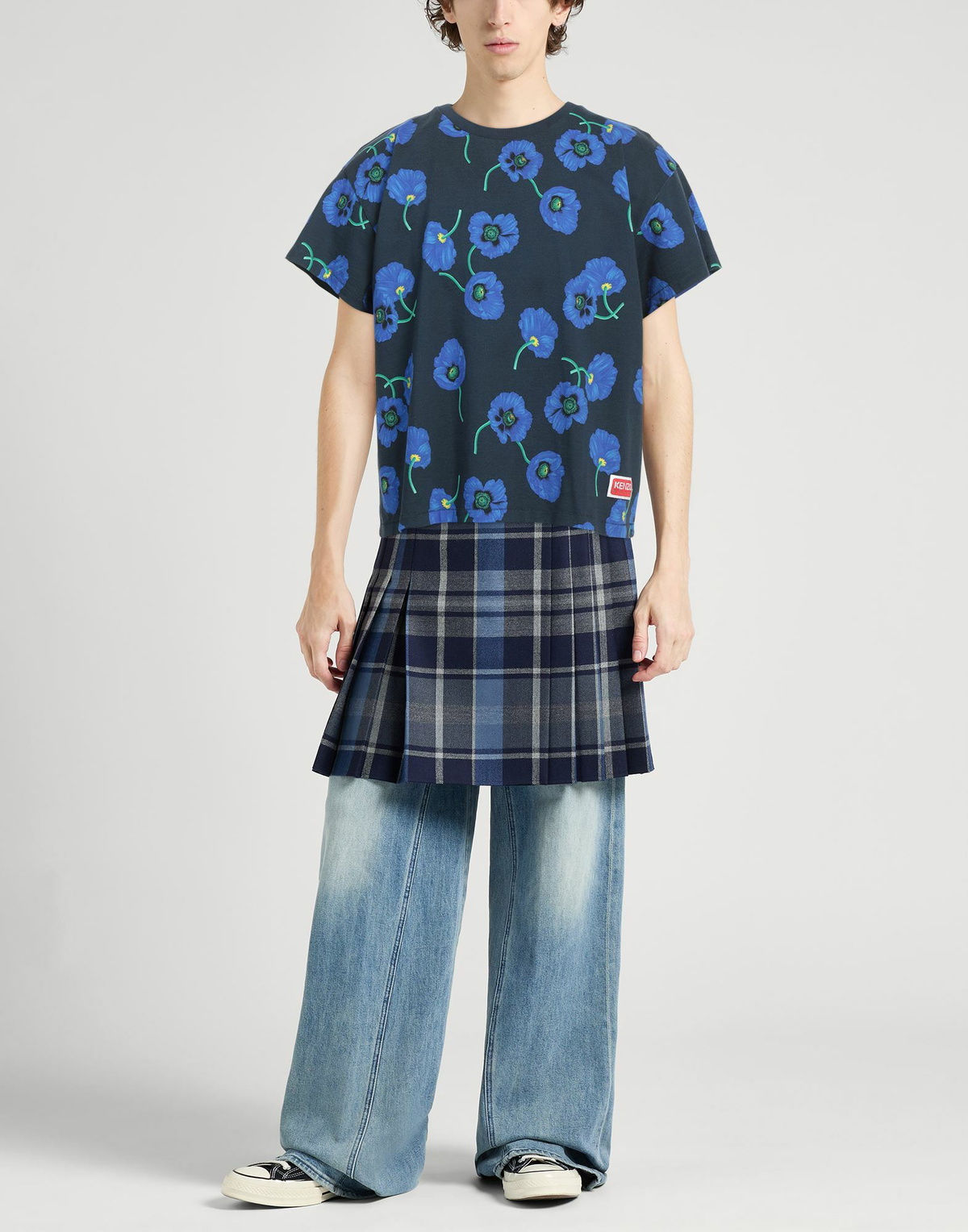 Kenzo Mens T-shirt in Midnight blue