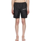 Palm Angels Black Swim Shorts