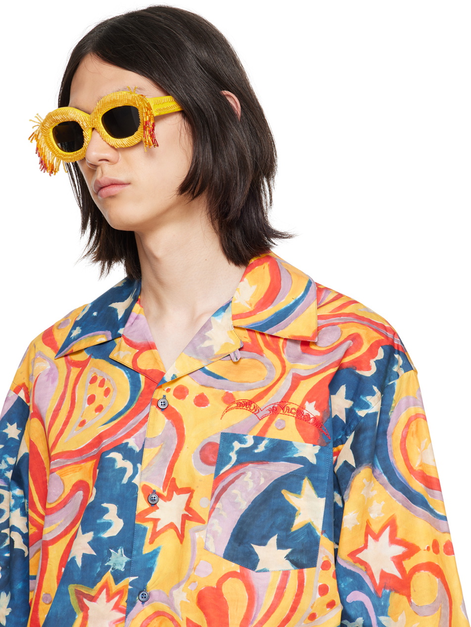 Marni Yellow RETROSUPERFUTURE Edition Ik Kil Cenote Sunglasses