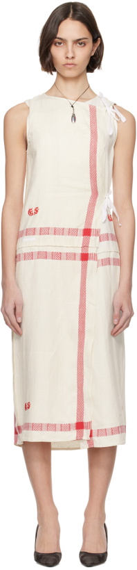 Photo: HODAKOVA Kitchen Towel Wrap Midi Dress