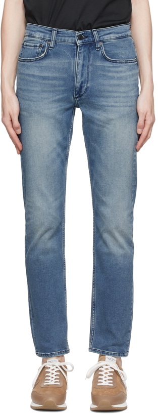 Photo: rag & bone Blue Loopback Jeans