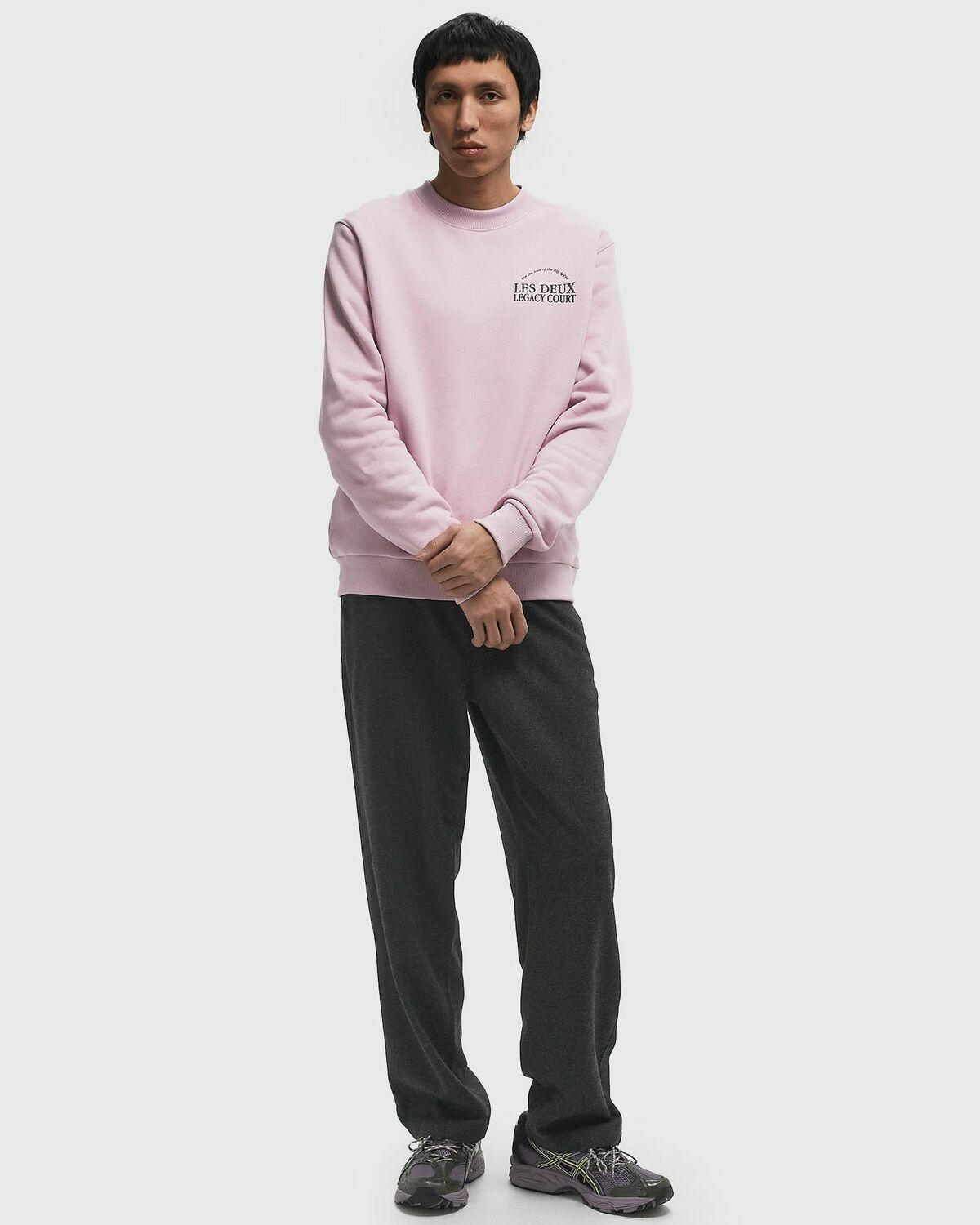 Les Deux Legacy Court Sweatshirt pink Men