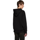 AMI Alexandre Mattiussi Black Postcard Print Hoodie