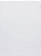 Tekla White Square Cotton Pillow Case
