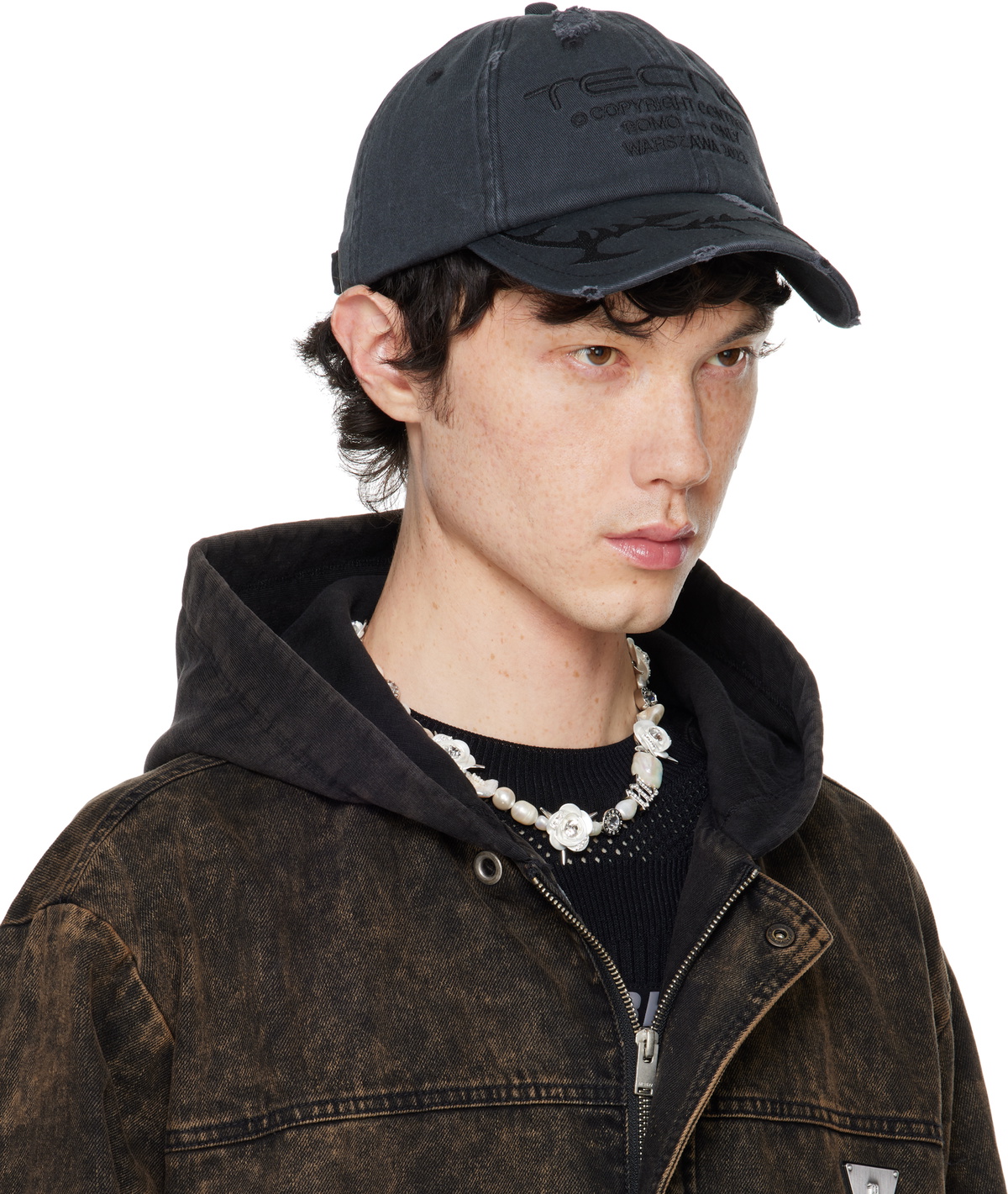 MISBHV Black 'Tecno' Cap MISBHV