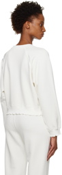 Filippa K White Raglan Sweatshirt