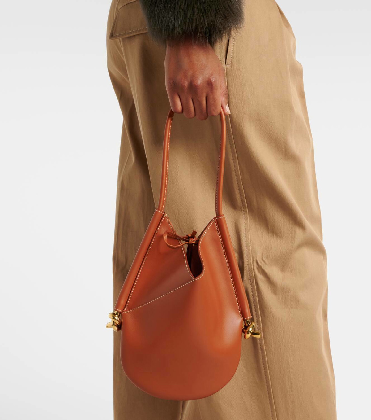 Bottega Veneta Solstice Small leather shoulder bag
