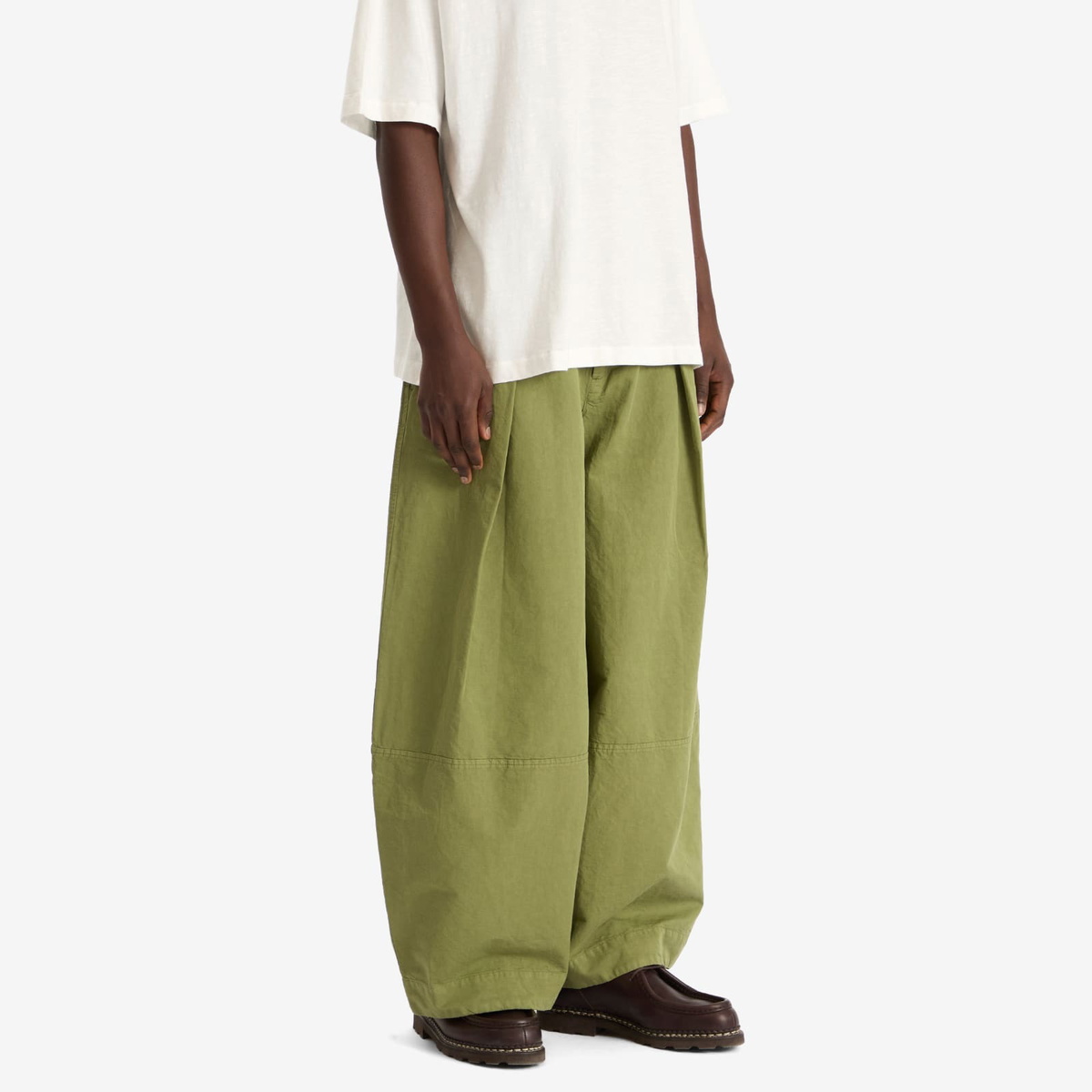 YMC Men's Deadbeat Trouser in Green YMC