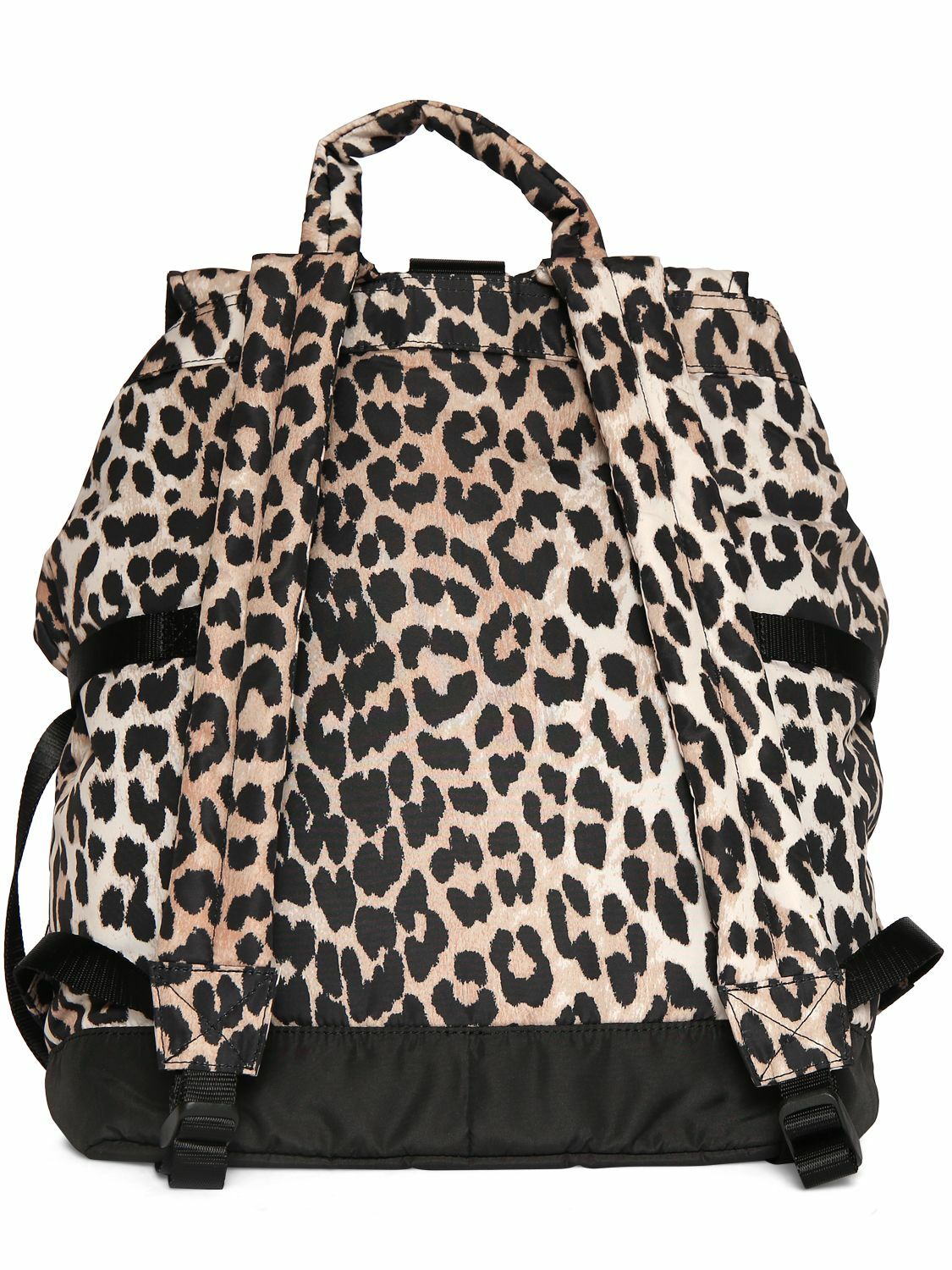 GANNI　Recycled Tech Backpack 　レオパード 美品 GANNI Women's Recycled Tech Backpack in Leopard GANNI