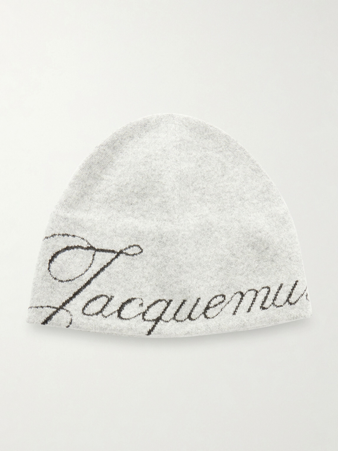 Jacquemus - The Atelier Logo-Jacquard Knitted Beanie
