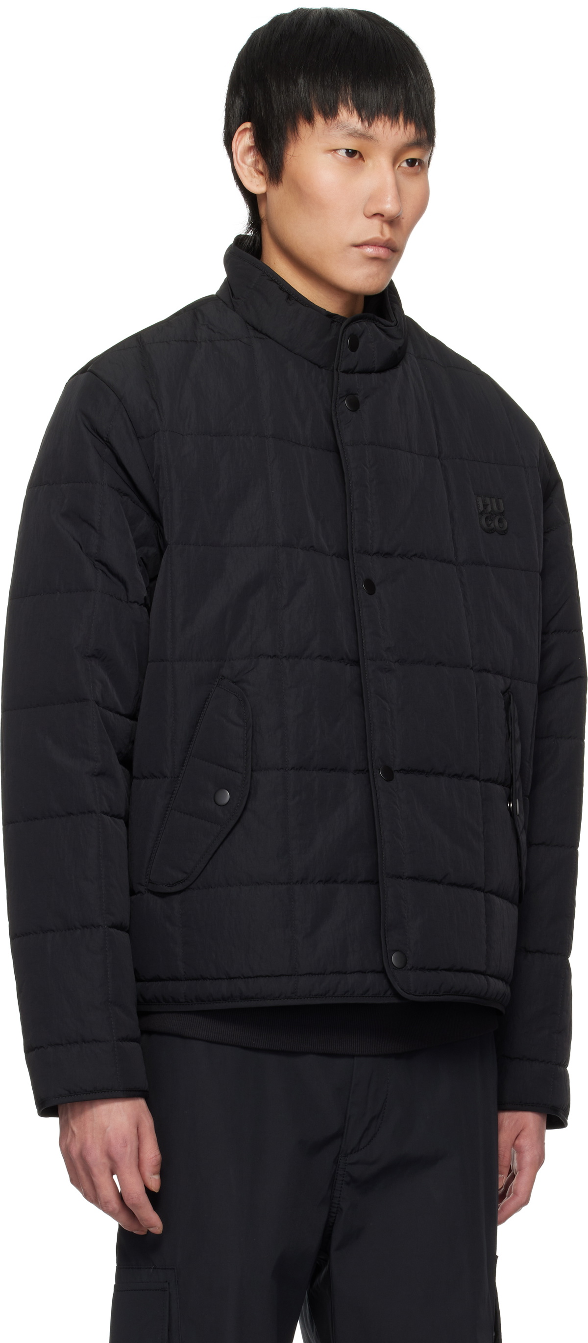 Hugo Black Nylon Jacket