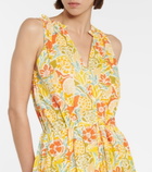 Velvet - Ramona printed midi dress