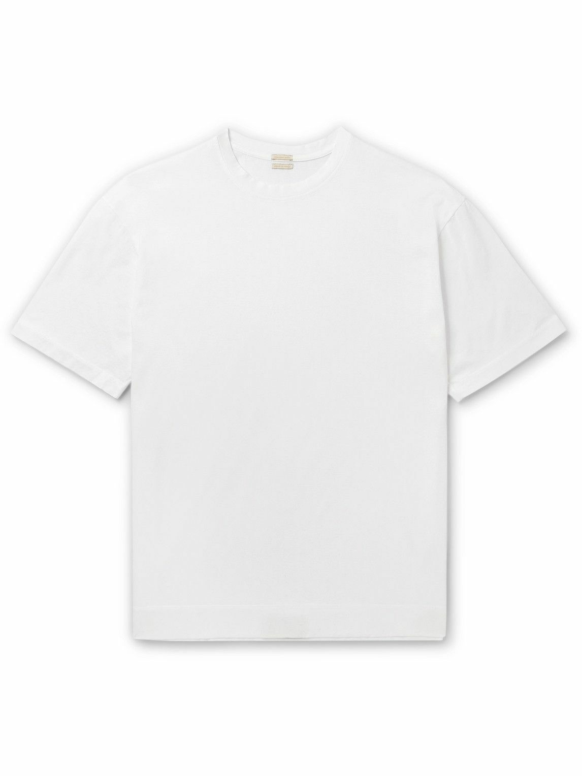 Photo: Massimo Alba - Nevis Organic Cotton-Jersey T-Shirt - White