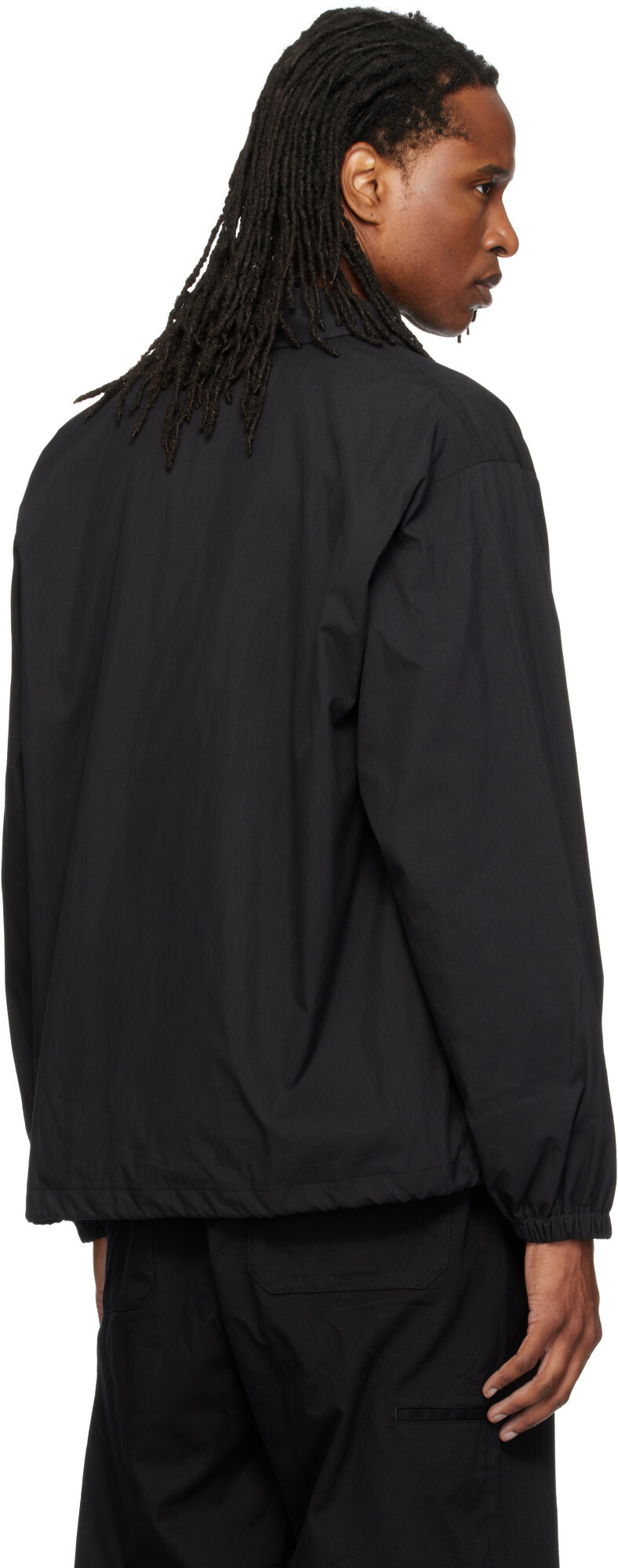 Neighborhood Black Classic Windbreaker Jacket
