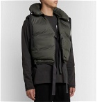 Sasquatchfabrix. - Quilted Shell Down Gilet - Green
