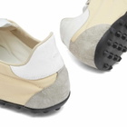 Maison Margiela Women's Sprinter Low Top Sneaker in Yellow Pale/White/Antique White