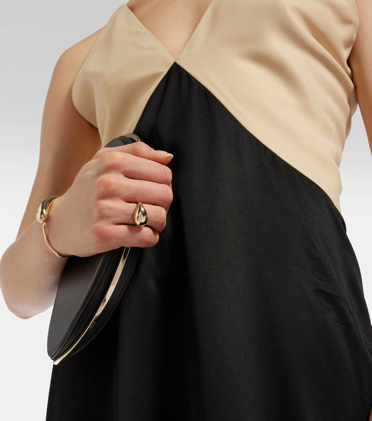 Mateo Water Droplet 14kt gold ring