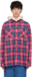 Givenchy Blue & Pink Check Shirt