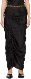 J.Kim Black Markiza Midi Skirt