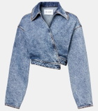 Alaïa Spiral denim jacket