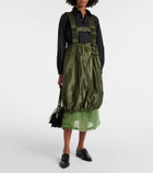 Noir Kei Ninomiya Tiered cargo dress