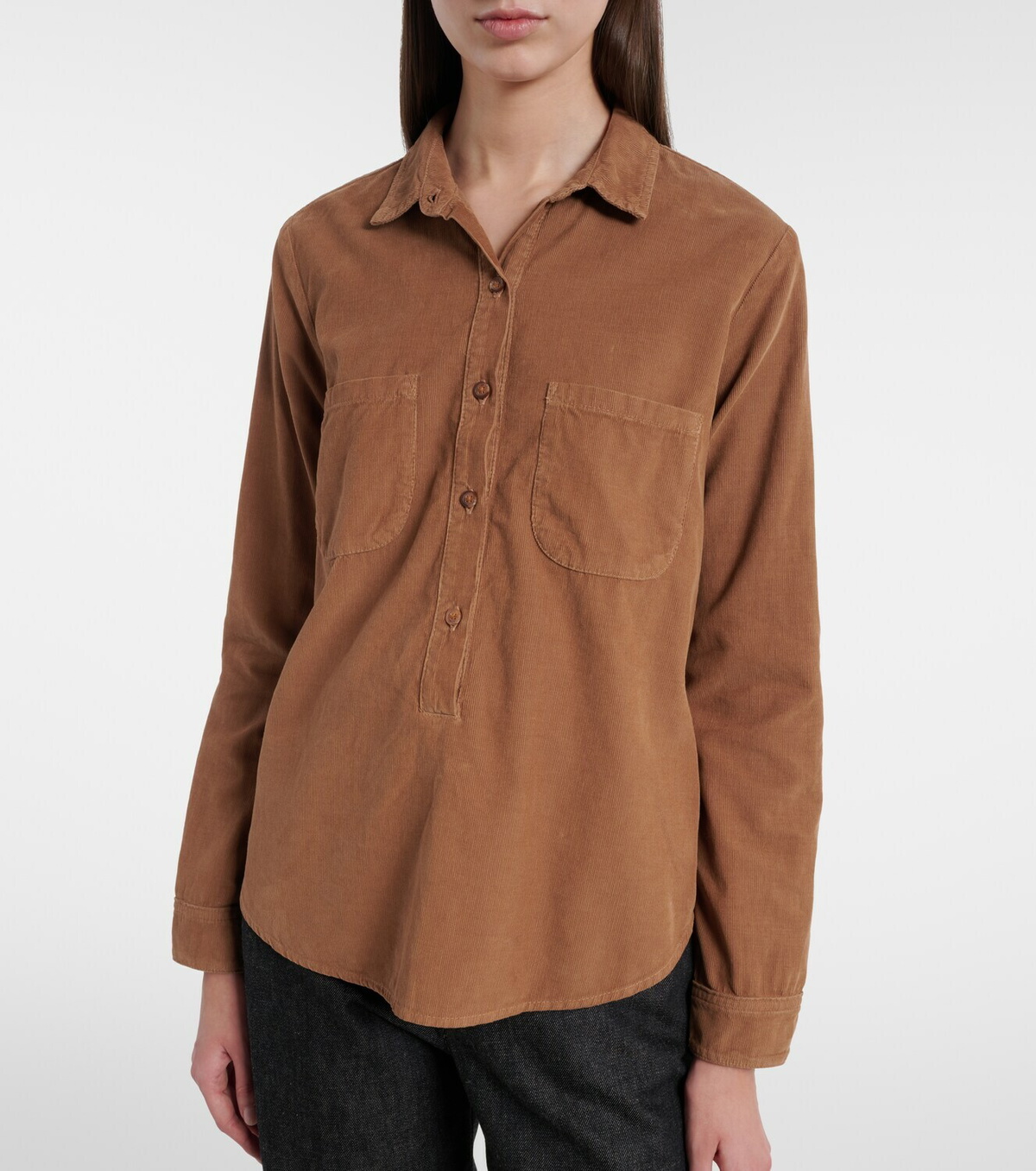 Velvet Arielle cotton corduroy shirt