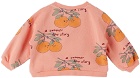 The Campamento Baby Pink Loving Oranges Sweatshirt