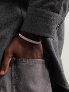 Mateo - Ridge Rhodium-Plated Cuff