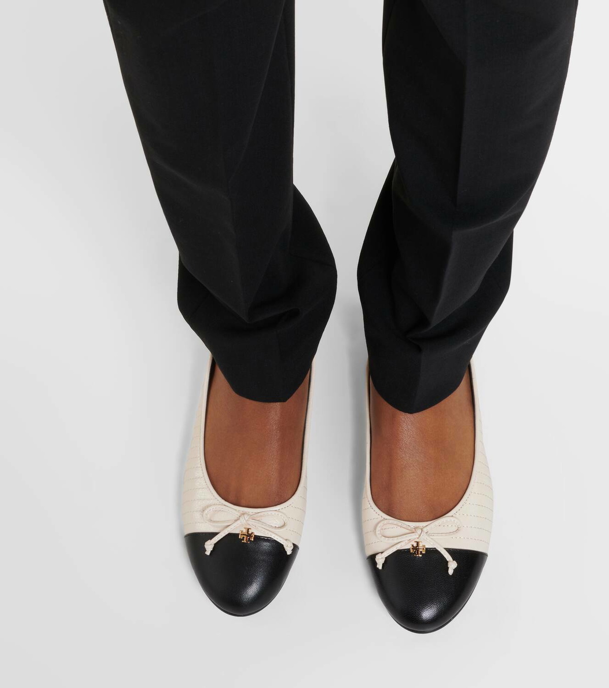 Tory Burch Quilted leather ballet flats Tory Burch