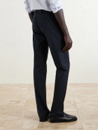 Massimo Alba - Mauko Straight-Leg Cotton Trousers - Blue