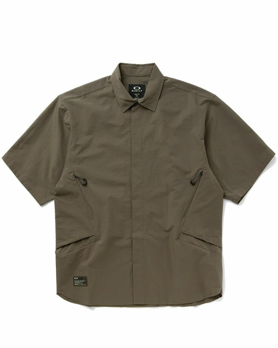 Photo: Oakley Fgl Ap Ss Shirts 4.0 Green - Mens - Shortsleeves