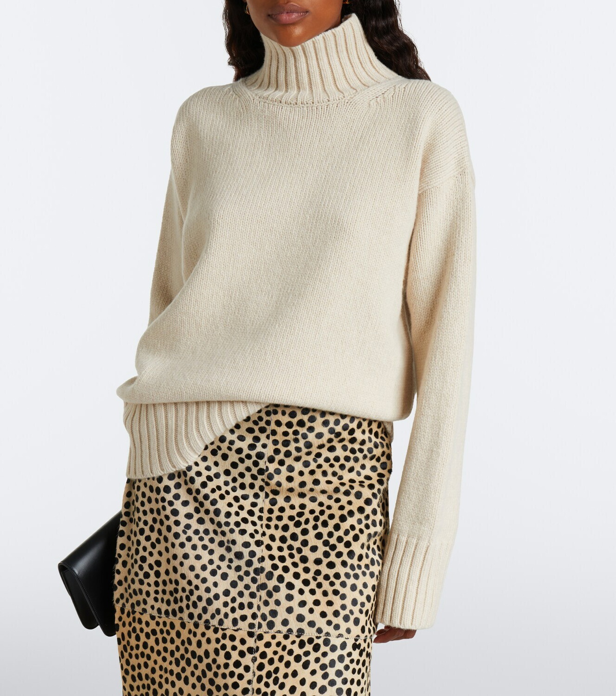 Róhe Wool and cashmere turtleneck sweater
