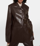 Nanushka Hadasa faux leather blazer