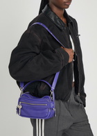 Acne Studios Camero Kit Grained Leather Cross-body bag - Violet - One Size
