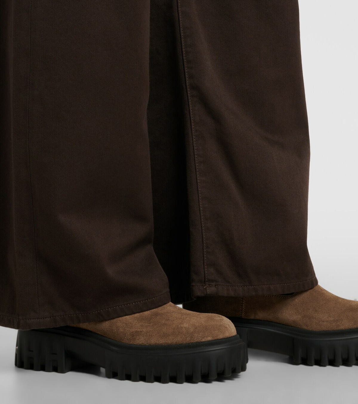 Hogan H700 suede ankle boots