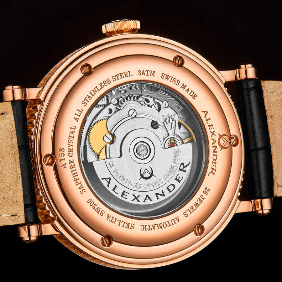 Alexander Alexander 2 Automatic Champagne Dial Mens Watch