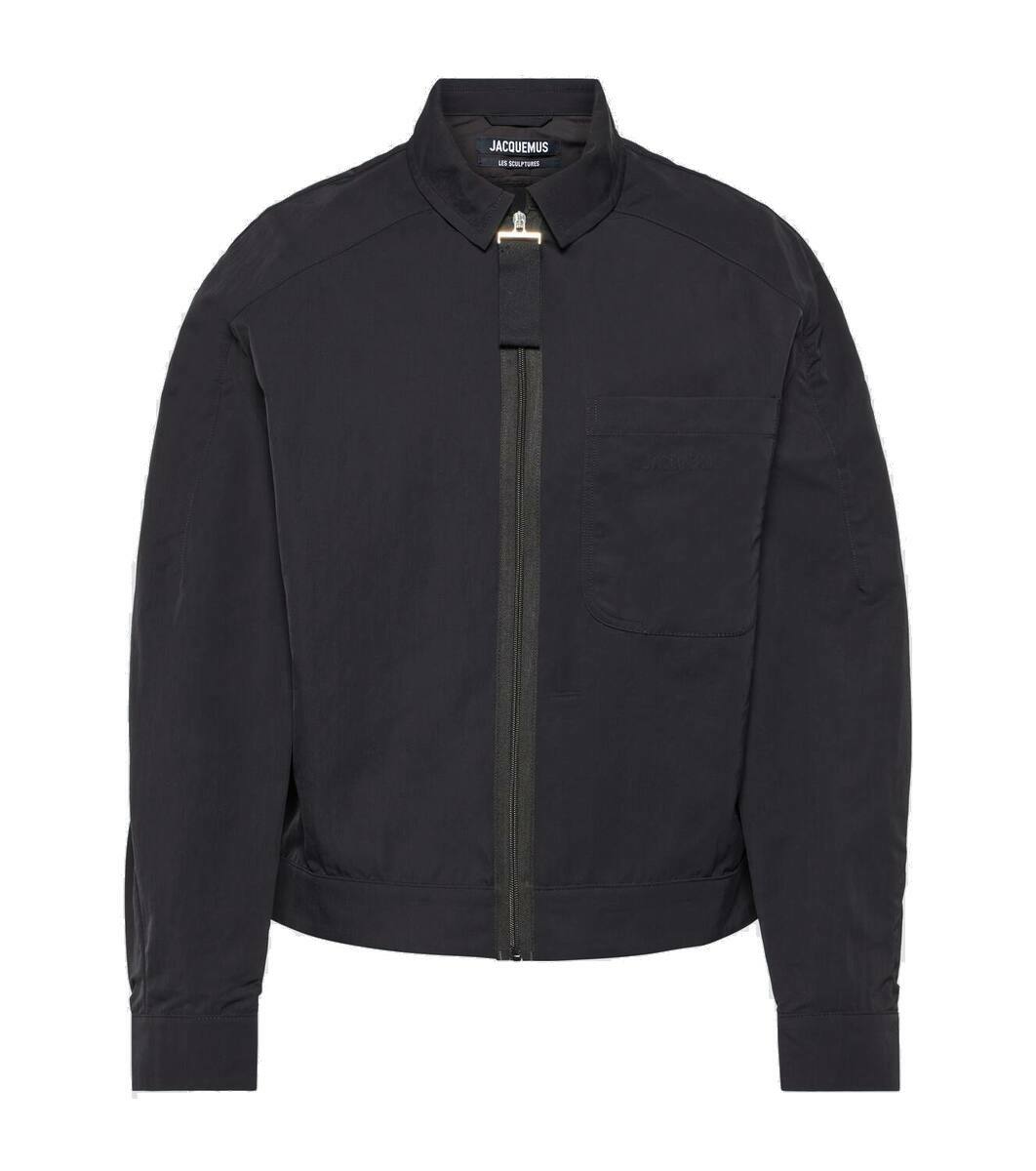 ジャケット JACQUEMUS Jacq Le Blouson Bari Ld44 Jacquemus Le Blouson Bari Jacket | Black | FARFETCH