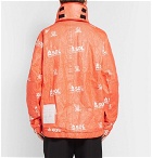 TAKAHIROMIYASHITA TheSoloist. - Printed Tyvek Shell Hooded Jacket - Men - Orange