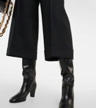 Gucci - High-rise cropped pants