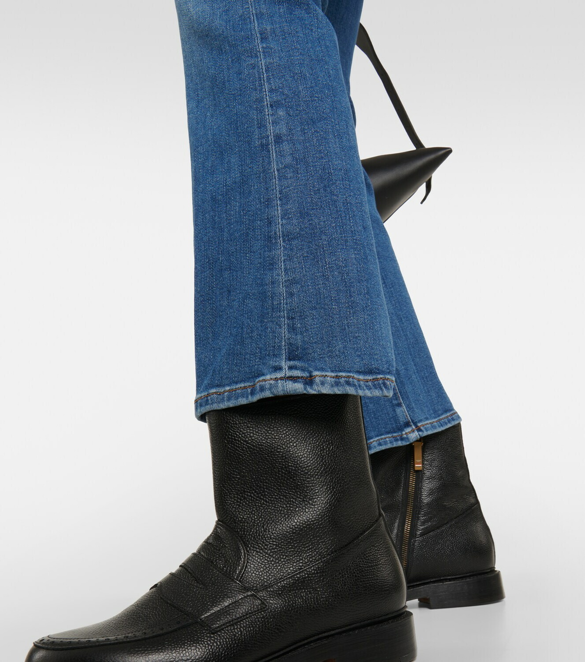 Frame Le Crop Mini mid-rise bootcut jeans Frame Denim