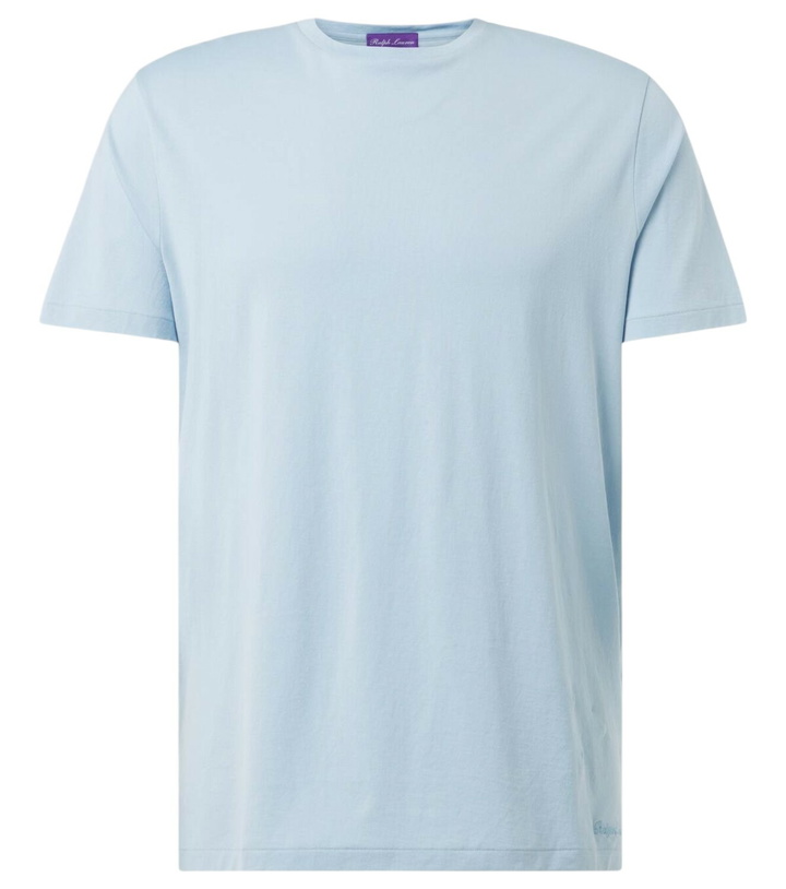 Photo: Ralph Lauren Purple Label Cotton jersey T-shirt