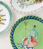 Ginori 1735 Il Viaggio di Nettuno porcelain charger plate by Luke Edward Hall