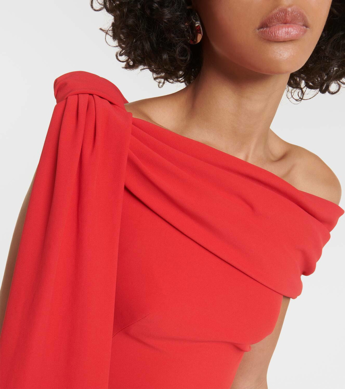One Shoulder Draped Dresses