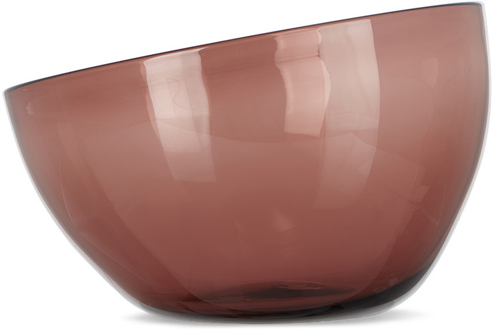 Photo: Nate Cotterman Purple Large Tilt Bowl